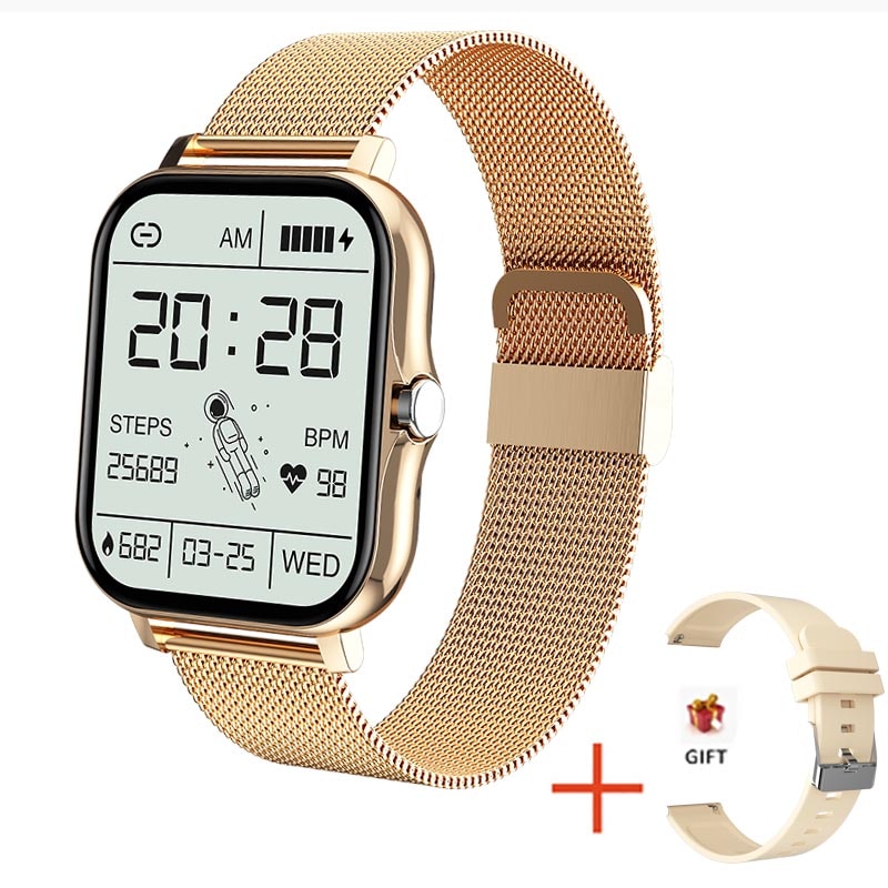 Women Smart watch Men 1.69" Color Screen Full touch Fitness Tracker Bluetooth Call Smart Clock Ladies Smart Watch Women - Image 9
