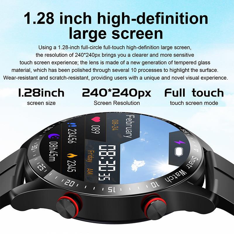 HW20 Smart Watch ECG+PPG Business Stainless Steel Strap 1.46 Large Screen Bluetooth Call Smart Watch - Image 2